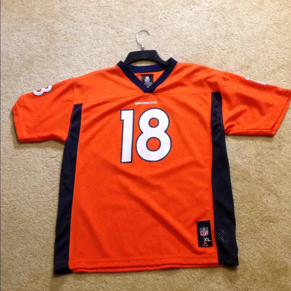 Never-Worn Before Peyton Manning Jersey.